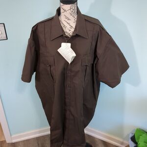 Elbeco® Response™ Tek2™ Uniform shirt brown 3xl new with tags